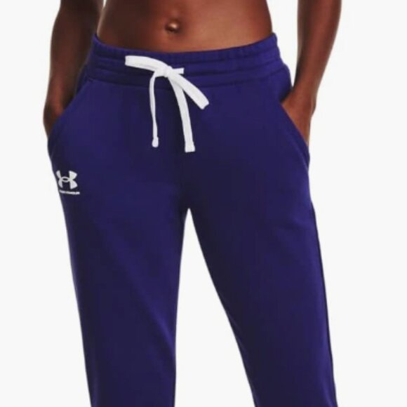 Under Armour Women's Rival Fleece Joggers-Size Large - Picture 1 of 6